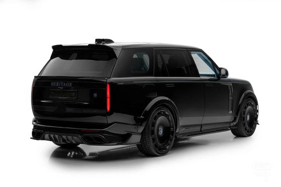 Land Rover Range Rover Carbon fiber Body Kit Range Rover Upgraded Mansory style front lip diffuser স্পয়লার হুড চাকা আর্ক সাইড স্কার্ট