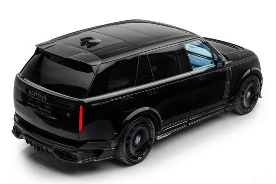 Land Rover Range Rover Carbon fiber Body Kit Range Rover Upgraded Mansory style front lip diffuser স্পয়লার হুড চাকা আর্ক সাইড স্কার্ট
