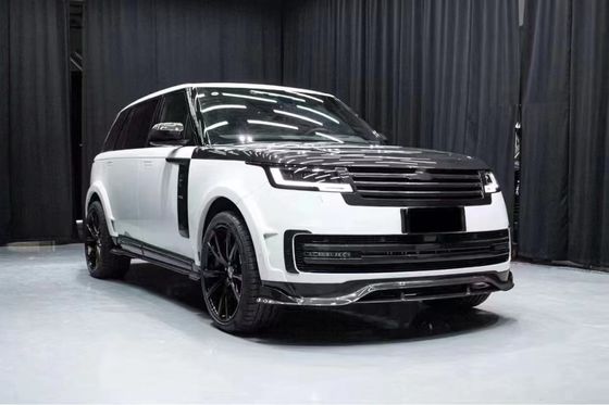 Land Rover Range Rover Carbon fiber Body Kit Range Rover Upgraded Mansory style front lip diffuser স্পয়লার হুড চাকা আর্ক সাইড স্কার্ট