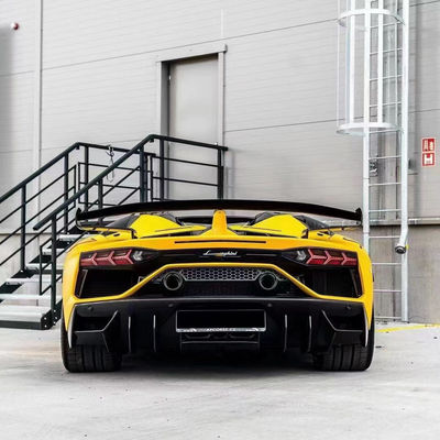 Lamborghini Aventador LP700 LP720 কার্বন ফাইবার বডি কিট Aventador আপগ্রেড করা SVJ স্টাইল ফ্রন্ট এবং রিয়ার বাম্পার স্পয়লার বডি কিট