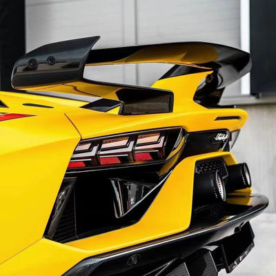 Lamborghini Aventador LP700 LP720 কার্বন ফাইবার বডি কিট Aventador আপগ্রেড করা SVJ স্টাইল ফ্রন্ট এবং রিয়ার বাম্পার স্পয়লার বডি কিট