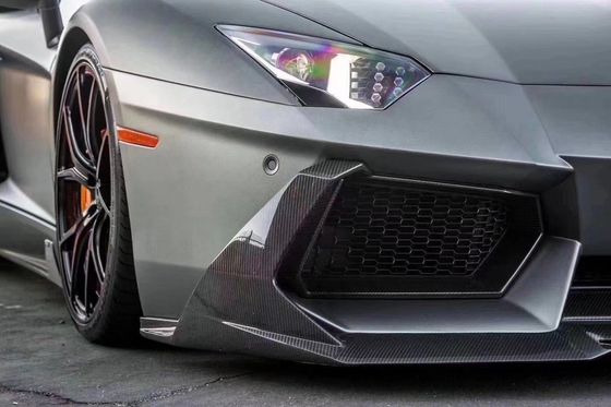Lamborghini LP700 কার্বন ফাইবার বডি কিট LP700 আপগ্রেড VORs স্টাইল কার্বন ফাইবার ফ্রন্ট লিপ ডিফিউজার স্পয়লার