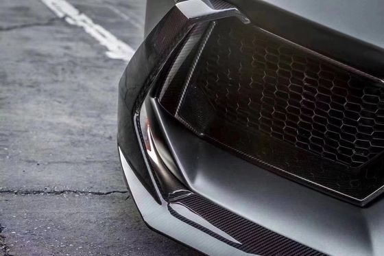 Lamborghini LP700 কার্বন ফাইবার বডি কিট LP700 আপগ্রেড VORs স্টাইল কার্বন ফাইবার ফ্রন্ট লিপ ডিফিউজার স্পয়লার