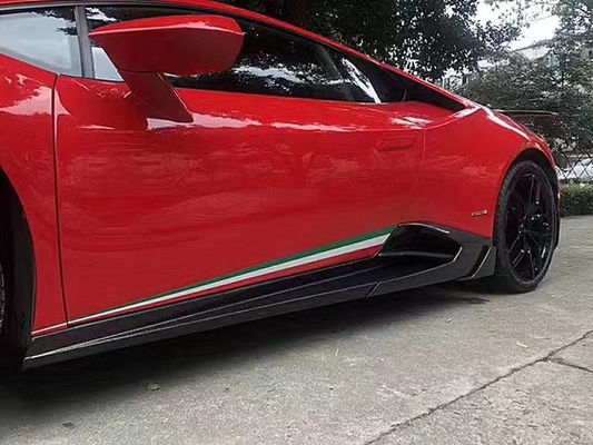 Lamborghini LP580 LP610 কার্বন ফাইবার বডি কিট LP580 LP610 আপগ্রেড MSY স্টাইল ফ্রন্ট লিপ ডিফিউজার স্পয়লার সাইড স্কার্ট