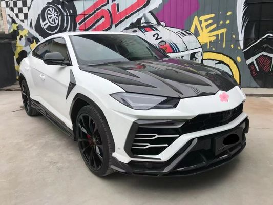 Lamborghini URUS কার্বন ফাইবার বডি কিট জন্য Urus আপগ্রেড শীর্ষ-শৈলী কার্বন ফাইবার ফ্রন্ট ঠোঁট ডিফিউজার স্পয়লার হুড ওয়াইডবডি কিট