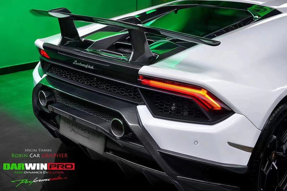 ল্যাম্বোরগিনি LP580 LP610 কার্বন ফাইবার বডি কিট LP580 LP610 আপগ্রেড করা LP640 স্টাইলের সামনের এবং পিছনের বাম্পার স্পয়লার হুড
