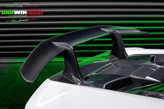 ল্যাম্বোরগিনি LP580 LP610 কার্বন ফাইবার বডি কিট LP580 LP610 আপগ্রেড করা LP640 স্টাইলের সামনের এবং পিছনের বাম্পার স্পয়লার হুড