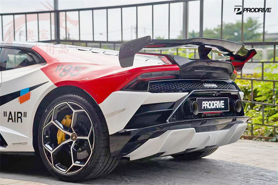 Lamborghini LP580 LP610 কার্বন ফাইবার বডি কিট LP580 LP610 আপগ্রেড করা VORS স্টাইল কার্বন ফাইবার স্পয়লার উইং