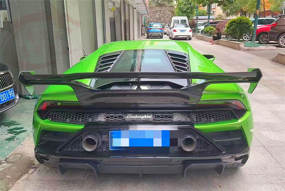 Lamborghini LP580 LP610 কার্বন ফাইবার বডি কিট LP580 LP610 আপগ্রেড করা VORS স্টাইল কার্বন ফাইবার স্পয়লার উইং