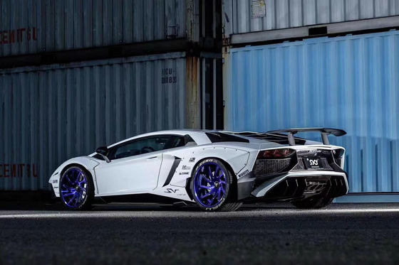 Lamborghini Aventador LP700 কার্বন ফাইবার বডি কিট LP700 আপগ্রেড করা LB স্টাইলের সাইড স্কার্ট স্পয়লার হুইল আর্ক