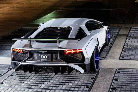 Lamborghini Aventador LP700 কার্বন ফাইবার বডি কিট LP700 আপগ্রেড করা LB স্টাইলের সাইড স্কার্ট স্পয়লার হুইল আর্ক
