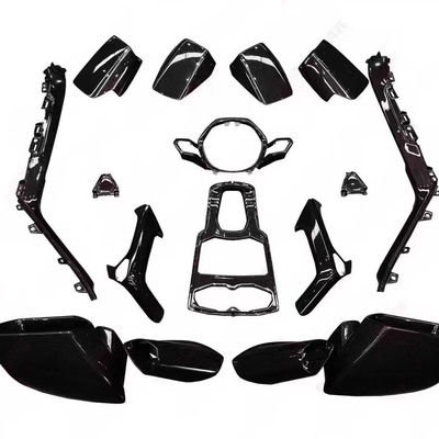 Lamborghini LP580 LP610 কার্বন ফাইবার অভ্যন্তর LP580 LP610 OEM স্টাইল কার্বন ফাইবার কেন্দ্র প্যানেলের জন্য