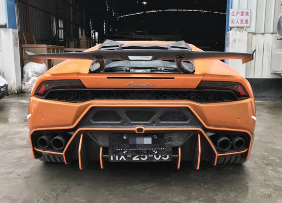 অটো পার্টস ল্যাম্বোরগিনি হুরাকান LP580LP610 LP580 LP610SD স্টাইল কার্বন ফাইবার টেইল স্পয়লার জন্য কার্বন ফাইবার স্পয়লার