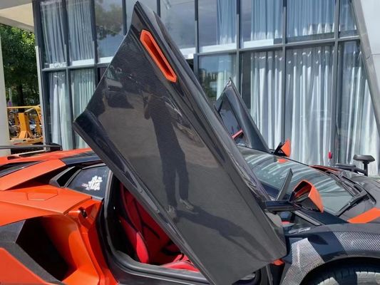 Lamborghini Aventador LP700 কার্বন ফাইবার ডোর প্যানেলের জন্য Aventador SVJ স্টাইল কার্বন ফাইবার ডোর প্যানেল