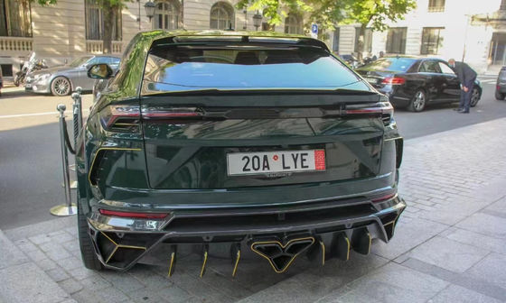 Lamborghini Urus কার্বন ফাইবার বডি কিট জন্য Urus আপগ্রেড MSY শৈলী কার্বন ফাইবার সামনের এবং পিছনের বাম্পার স্পয়লার হুড