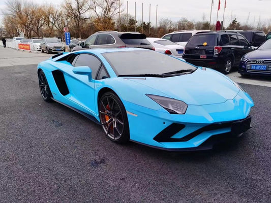 Lamborghini Aventador LP700 কার্বন ফাইবার বডি কিট LP740 স্টাইলের জন্য সামনের এবং পিছনের বাম্পার স্পয়লার