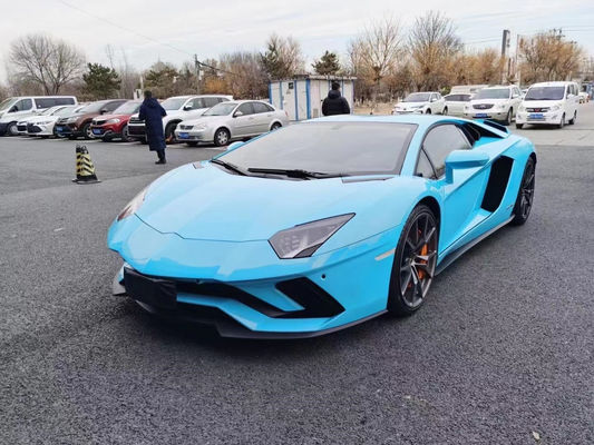 Lamborghini Aventador LP700 কার্বন ফাইবার বডি কিট LP740 স্টাইলের জন্য সামনের এবং পিছনের বাম্পার স্পয়লার