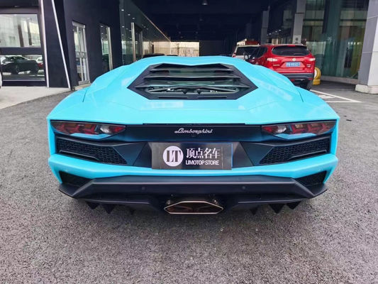 Lamborghini Aventador LP700 কার্বন ফাইবার বডি কিট LP740 স্টাইলের জন্য সামনের এবং পিছনের বাম্পার স্পয়লার