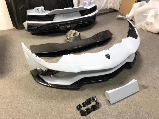 Lamborghini Aventador LP700 কার্বন ফাইবার বডি কিট LP740 স্টাইলের জন্য সামনের এবং পিছনের বাম্পার স্পয়লার