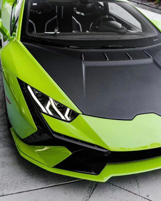 Lamborghini LP580 LP610 EVO কার্বন ফাইবার বডি কিট LP580 LP610 EVO আপগ্রেড TecNIA-স্টাইলের ফ্রন্ট বাম্পার বডি কিট