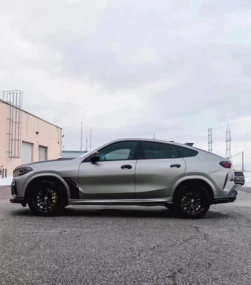 গরম বিক্রয় G06 X6 কার্বন ফাইবার বডি কিট Forbmw X6 কার্বন ফাইবার সামনের ফাটল রিয়ার ডিফিউজার স্পয়লার কভার