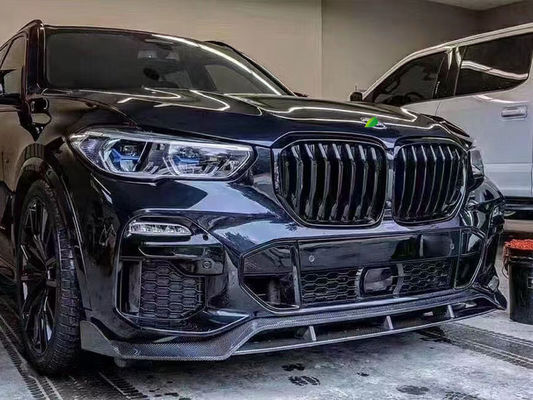 গরম বিক্রয় X5 G05 কার্বন ফাইবার বডি কিট Forbmw X5 কার্বন ফাইবার সামনের গামছা পিছনের ডিফিউজার স্পয়লার সাইড স্কার্ট