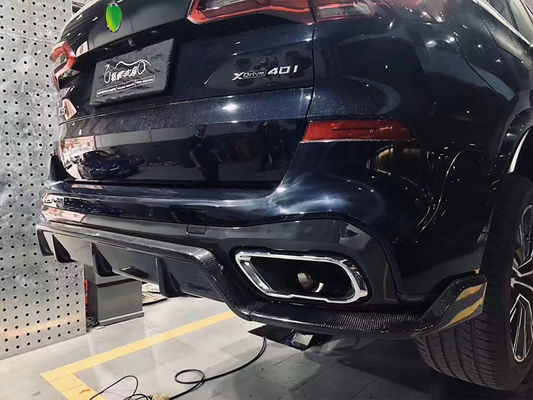 গরম বিক্রয় X5 G05 কার্বন ফাইবার বডি কিট Forbmw X5 কার্বন ফাইবার সামনের গামছা পিছনের ডিফিউজার স্পয়লার সাইড স্কার্ট