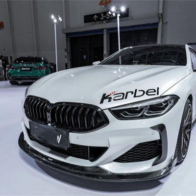 গরম বিক্রয় G14 G15 G16 840i 850i কার্বন ফাইবার বডি কিট Forbmw 8 সিরিজ সামনের ফাটল রিয়ার ডিফিউজার স্পয়লার
