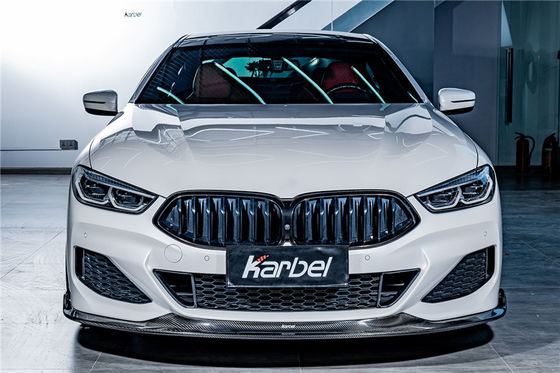 গরম বিক্রয় G14 G15 G16 840i 850i কার্বন ফাইবার বডি কিট Forbmw 8 সিরিজ সামনের ফাটল রিয়ার ডিফিউজার স্পয়লার