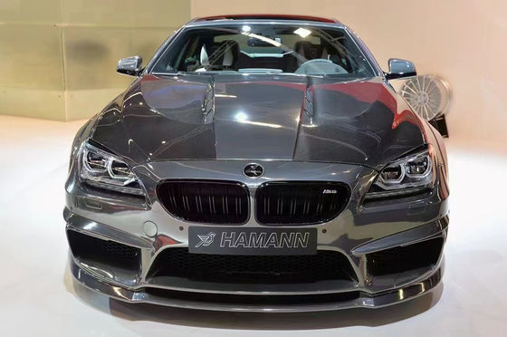 BMW F06 F12 F13 M6 কার্বন ফাইবার কভার কার্বন ফাইবার উপাদান F06 F12 F13 M6 কার্বন ফাইবার হুড