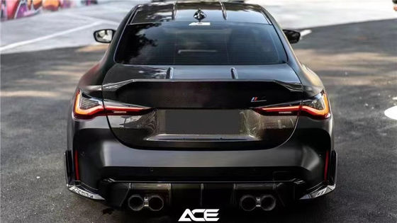 জন্য BMW M3 M4 কার্বন ফাইবার রিয়ার কভার M3 M4 CSL স্টাইল শুকনো কার্বন ফাইবার ট্রাঙ্ক কভার রিয়ার রিয়ার কভার হুড