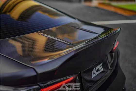 জন্য BMW M3 M4 কার্বন ফাইবার রিয়ার কভার M3 M4 CSL স্টাইল শুকনো কার্বন ফাইবার ট্রাঙ্ক কভার রিয়ার রিয়ার কভার হুড