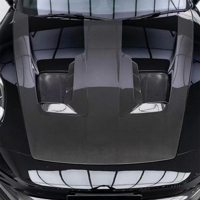 ব্লু পোর্শ বডি কিট 992 GT3RS স্টাইল শুকনো কার্বন ফাইবার হুড