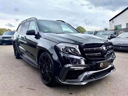 ব্রা স্টাইলের জন্য কার্বন ফাইবার বডি কিট GLS63 320 400 450 500 X166 কার্বন ফাইবার বডি কিট GLS63 সামনের ফয়েল রিয়ার ডিফিউজার