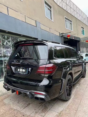 ব্রা স্টাইলের জন্য কার্বন ফাইবার বডি কিট GLS63 320 400 450 500 X166 কার্বন ফাইবার বডি কিট GLS63 সামনের ফয়েল রিয়ার ডিফিউজার