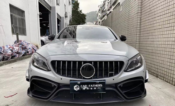 মার্সেডিজ W205 AMG C63 কুপে বডি কিট C63 কুপে আপগ্রেড IMP স্টাইল ফ্রন্ট বাম্পার
