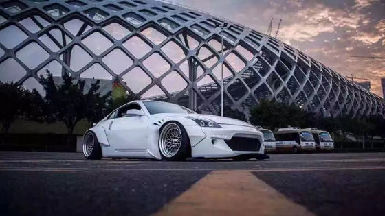 350Z নিসান বডি কিট রেসিন ফাইবার বাম্পার রিয়ার ডিফিউজার অটো ফ্রন্ট স্পয়লার সাইড স্কার্ট