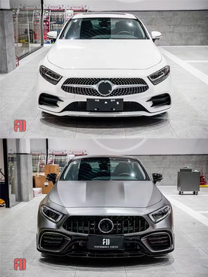 Mercedes CLS300 CLS350 W257 বডি কিট CLS300 CLS350 আপগ্রেড করা GT63S স্টাইলের সামনের এবং পিছনের বাম্পার