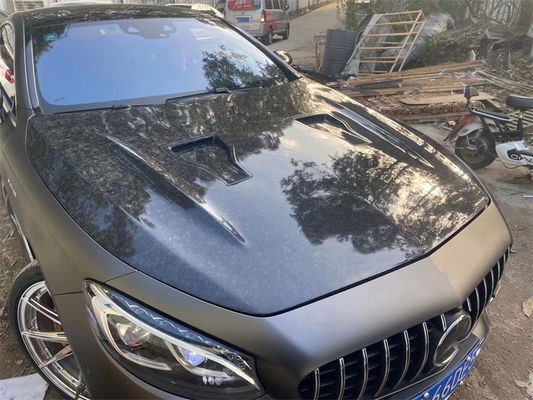 বেনজ W217 এস-ক্লাস কুপে কার্বন ফাইবার কভার কুরসারি W217 আপগ্রেড MSY স্টাইল মেশিন কভার