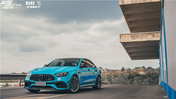 অটো পার্টস কার্বন ফাইবার বডি কিট মের্সেডস E63S 2021 E63s কার্বন ফাইবার অটোমোটিভ ডিফিউজার স্পয়লার বডি কিট