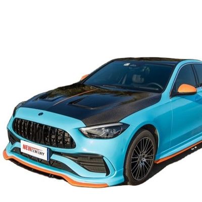 মের্সেডিজ W206 C180C260 C300 কার্বন ফাইবার হুড W206 কার্বন ফাইবার হুড ইঞ্জিন হ্যাচ কভার জন্য অটো পার্টস