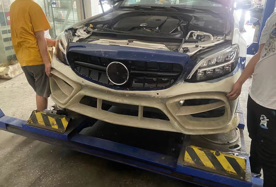 মের্সেডিজ W205 C180 C260 C300 বডি কিট W205 C180 C260 C300 আপগ্রেড IMP স্টাইল ফ্রন্ট বাম্পার বডি কিট