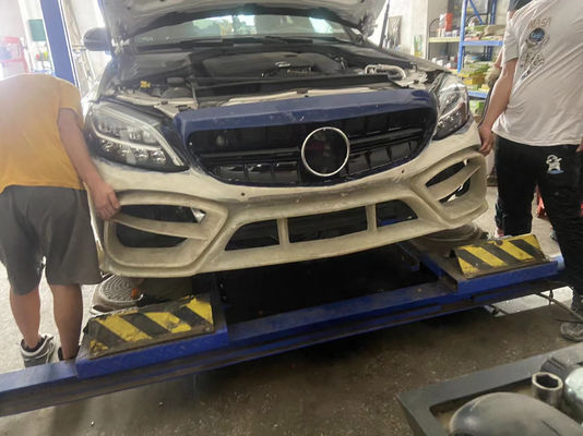 মের্সেডিজ W205 C180 C260 C300 বডি কিট W205 C180 C260 C300 আপগ্রেড IMP স্টাইল ফ্রন্ট বাম্পার বডি কিট