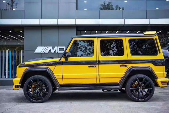 মের্সেডিজ W463 G500 G550 G63 বডি কিট W463 G500 G550 G63 আপগ্রেড এমএসওয়াই স্টাইল ফ্রন্ট এবং রিয়ার বাম্পার বডি কিট