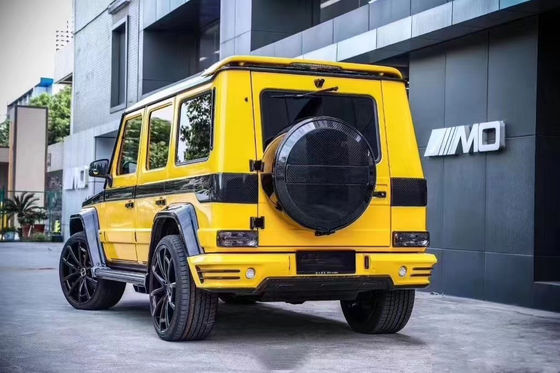 মের্সেডিজ W463 G500 G550 G63 বডি কিট W463 G500 G550 G63 আপগ্রেড এমএসওয়াই স্টাইল ফ্রন্ট এবং রিয়ার বাম্পার বডি কিট