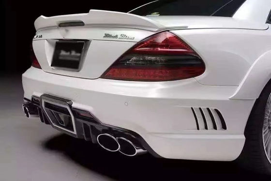 Mercedes SL R230 Widebody Kit SL R230 Upgraded WD Style Front and Rear Bumper Spoiler Widebody Kit এর জন্য