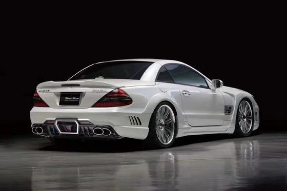 Mercedes SL R230 Widebody Kit SL R230 Upgraded WD Style Front and Rear Bumper Spoiler Widebody Kit এর জন্য